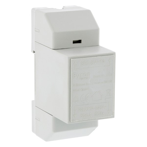 Byron Beltransformator | Byron (Opbouw, 8V/1A, Wit) 00.640.99 7770 K170113953 - 2