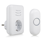 Byron Plug-in deurbel | Byron (Draadloos, 1 ontvanger, 150 meter, Doorsteekstekker) DBY-22313 K170113581 - 2