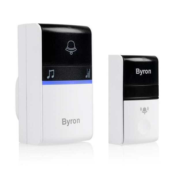 Byron Plug-in deurbel | Byron (Draadloos, 150 meter, Doorsteekstekker