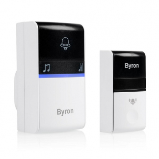 Byron Plug-in deurbel | Byron (Draadloos, Kinetische energie, 100 meter, 80 dB) DBY-23412 K170113572 - 1