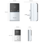 Byron Plug-in deurbel | Byron (Draadloos, Kinetische energie, 100 meter, 80 dB) DBY-23412 K170113572 - 2