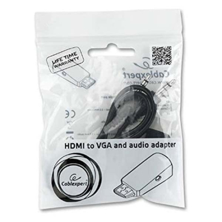 Cablexpert HDMI naar VGA adapter | Cablexpert (Jack 3.5 mm, Full HD) A-HDMI-VGA-02 K010113010 - 4
