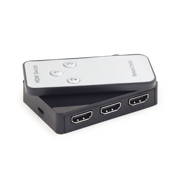 Cablexpert HDMI switch | Cablexpert | 3-poorts (Afstandsbediening, 4K@30Hz, HDCP) DSW-HDMI-34 K020100069 - 1