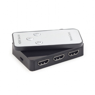 Cablexpert HDMI switch | Cablexpert | 3-poorts (Afstandsbediening, 4K@30Hz, HDCP) DSW-HDMI-34 K020100069 - 1