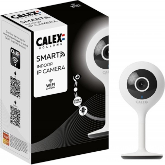 Calex Babyfoon met camera | Calex Smart Home (HD, 5 meter nachtzicht, Bewegingsdetectie, Binnen) 5501000300 A170202489 - 