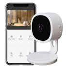 Calex Beveiligingscamera wifi | Calex Smart Home (2K, 10 meter nachtzicht, Gespreksfunctie, Bewegingsdetectie, Binnen) 5501001300 K170202788 - 2