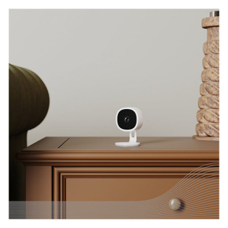 Calex Beveiligingscamera wifi | Calex Smart Home (2K, 10 meter nachtzicht, Gespreksfunctie, Bewegingsdetectie, Binnen) 5501001300 K170202788 - 3