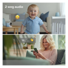 Calex Beveiligingscamera wifi | Calex Smart Home (2K, 10 meter nachtzicht, Gespreksfunctie, Bewegingsdetectie, Binnen) 5501001300 K170202788 - 5