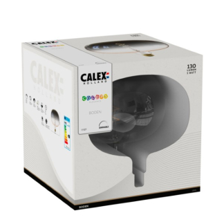 Calex Colors | Boden | E27 (5W, 130lm, 1800K, Dimbaar, Grijs) 426278 K170203142 - 2