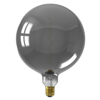 Calex Colors | Kalmar | E27 (5W, 70lm, 1800K, Dimbaar, Titanium) 2101002000 K170203767 - 2
