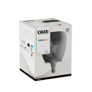 Calex Colors | Kiruna | E27 (5W, 110lm, 1800K, Dimbaar, Grijs) 426258 K170203141 - 2