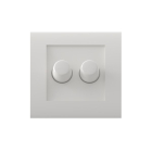 Calex Duo dimmerknop | Calex (Wit) 176383 K170202961 - 1