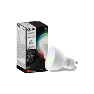 Calex GU10 smart led lamp | Calex Smart Home | Spot (Led, 4.9W, 345lm, 2200-4000K, RGB, Dimbaar) 429002 5001002600 K170203041 - 3