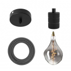 Calex Hanglamp | Calex (E27, 6W, 130lm, 2100K, Dimbaar, Zwart/wit) K170202632 Calex Hanglamp | Calex (E27, 6W, 130lm, 2100K, Dimbaar, Zwart/wit) K170202632