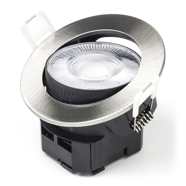 Calex Inbouwspot | Calex Smart Home (Wifi, 4.9W, 345lm, 2700 - 6500K, Metallic grijs) 429276 K170203378 - 1