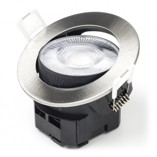 Calex Inbouwspot | Calex Smart Home (Wifi, 4.9W, 345lm, 2700 - 6500K, Metallic grijs) 429276 K170203378 - 1