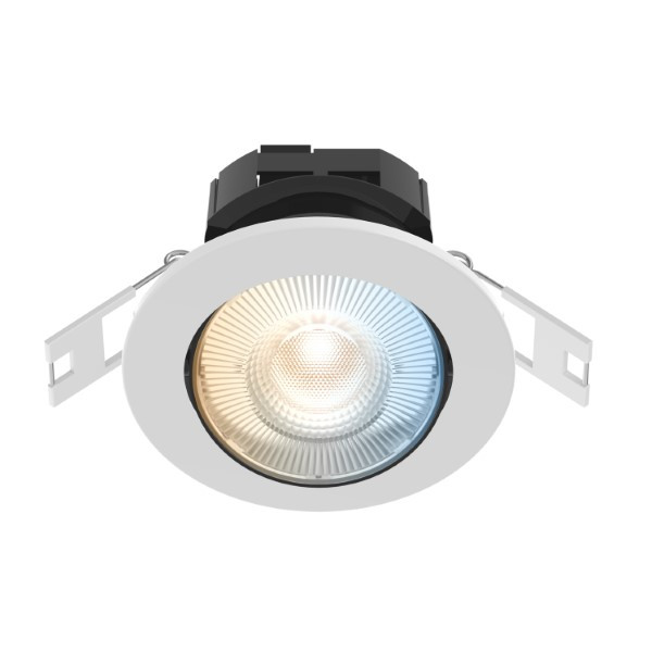 Calex Inbouwspot | Calex Smart Home (Wifi, 4.9W, 345lm, 2700 - 6500K, Wit) 429274 5601000300 K170203376 - 2