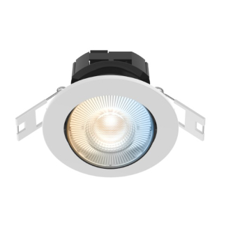 Calex Inbouwspot | Calex Smart Home (Wifi, 4.9W, 345lm, 2700 - 6500K, Wit) 429274 5601000300 K170203376 - 2