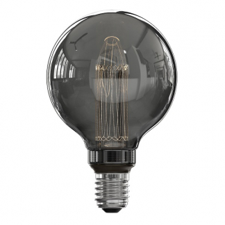 Calex LED Lamp E27 | Globe | Calex (3.5W, 40lm, 2000K, Dimbaar, Titanium) 473892 K170404157 - 
