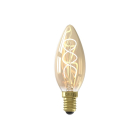 LED lamp E14 | Kaars | Calex (2.5W, 136lm, 2100K, Goud, Dimbaar)