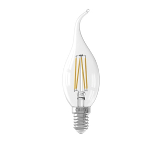 Calex LED lamp E14 | Kaars met punt | Calex (3.5W, 250lm, 2700K, Dimbaar) 1101005600 K170202497 - 