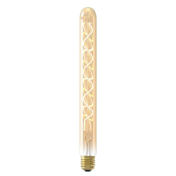 E27 E27 lampen Verlichting LED E27 | Buis | Calex (3.8W, 2100K, Dimbaar, Goud) Kabelshop.nl