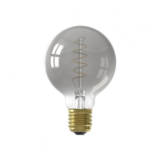 Calex LED lamp E27 | Globe | Calex (4W, 136lm, 1800K, Dimbaar, Titanium) 1001001200 K170202467 - 