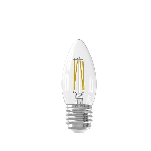 Buitengewoon Samenhangend Vuil Calex LED lampen Kaars E27 Calex LED lampen E27 Calex lampen Verlichting LED  lamp E27 | Kaars | Calex (4.5W, 470lm, 2700K, Dimbaar) Kabelshop.nl