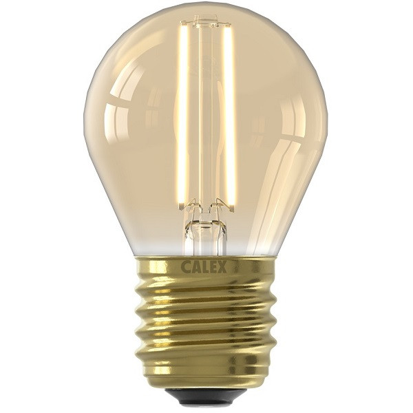 lening achtergrond Uitstekend LED lamp E27 | Kogel | Calex (3.5W, 250lm, 2100K, Dimbaar) Calex  Kabelshop.nl