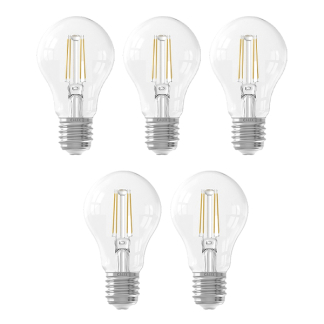 Calex LED lamp E27 | Peer | Calex (7.5W, 806lm, 2700K, Dimbaar, 5 stuks) 1101006900 V170203765 - 
