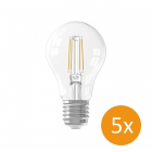 Calex LED lamp E27 | Peer | Calex (7W, 810lm, 2700K, Dimbaar, 5 stuks)  V170202389