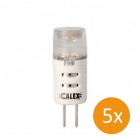 Calex LED lamp G4 - Calex - 5 stuks (12V, 1.5W, 80lm, 3000K) V170202355 Calex LED lamp G4 - Calex - 5 stuks (12V, 1.5W, 80lm, 3000K) V170202355