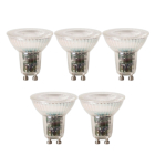 Calex LED spot GU10 |Calex (4.9W, 345lm, 2700K, Dimbaar, 5 stuks) 1301000500 V170202484 Calex LED spot GU10 |Calex (4.9W, 345lm, 2700K, Dimbaar, 5 stuks) 1301000500 V170202484