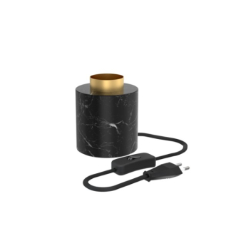 Calex Lampvoet | Calex (E27, Tot 60W, Rond, Zwart marmer) 3001000600 K170203154 - 1