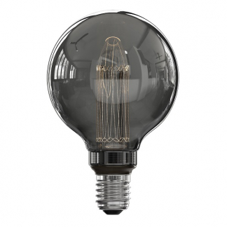 Calex Led Lamp E27 | Globe | Calex (3.5W, 40lm, 2000K, Dimbaar, Titanium) 1201001000 473892 K170404157 - 1