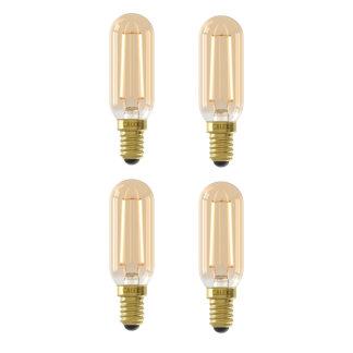 Led lamp E14 | Buis | Calex | 4 stuks (3.5W, 250lm, 2100K, Dimbaar)