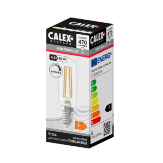 Calex Led lamp E14 | Buis | Calex | 4 stuks (4.5W, 470lm, 2700K, Dimbaar)  V170202924 - 3