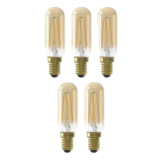 Led lamp E14 | Buis | Calex | 5 stuks (3.5W, 250lm, 2100K, Dimbaar)