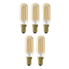 Led lamp E14 | Buis | Calex | 5 stuks (3.5W, 250lm, 2100K, Dimbaar)