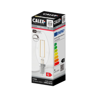 Calex Led lamp E14 | Kaars | Calex (3.5W, 250lm, 2700K, Dimbaar) 1101005300 K170202452 - 3