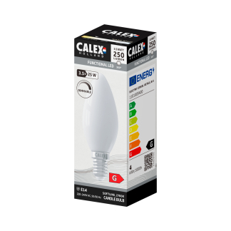 Calex Led lamp E14 | Kaars | Calex (3.5W, 250lm, 2700K, Dimbaar) 1101005400 K170202472 - 3