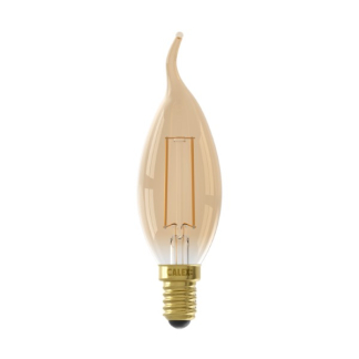 Calex Led lamp E14 | Kaars met punt | Calex (3.5W, 250lm, 2100K, Dimbaar) 1101005700 K170202486 - 2