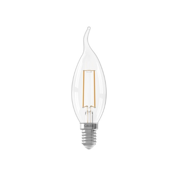 Calex Led lamp E14 | Kaars met punt | Calex (3.5W, 250lm, 2700K, Dimbaar) 1101005600 K170202497 - 2