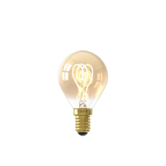 Calex Led lamp E14 | Kogel | Calex (2.5W, 136lm, 2100K, Dimbaar, Goud) 1001002700 K150305135 - 1