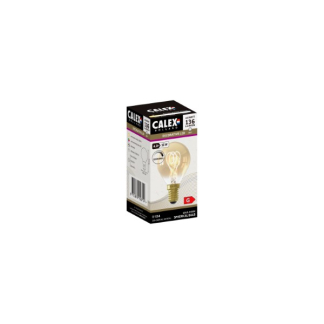 Calex Led lamp E14 | Kogel | Calex (2.5W, 136lm, 2100K, Dimbaar, Goud) 1001002700 K150305135 - 3