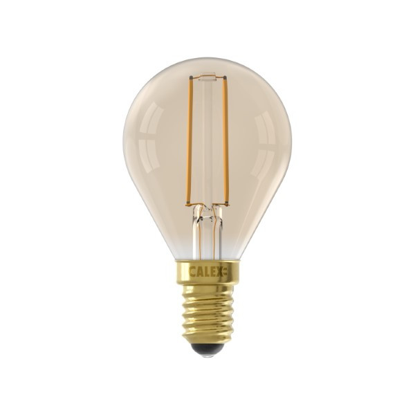 Calex Led lamp E14 | Kogel | Calex (3.5W, 250lm, 2100K, Dimbaar, 5 stuks) 1101004400 V170203762 - 2