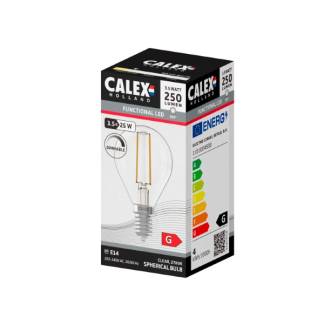 Calex Led lamp E14 | Kogel | Calex (3.5W, 250lm, 2700K, Dimbaar) 1101004500 K170203773 - 3
