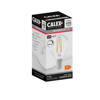 Calex Led lamp E14 | Kogel | Calex (4.5W, 470lm, 2700K, Dimbaar) 1101004200 K170202930 - 3