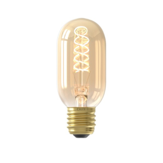 Calex Led lamp E27 | Buis | Calex (3.8W, 250lm, 2100K, Dimbaar, Goud) 1001000300 K170202493 - 1