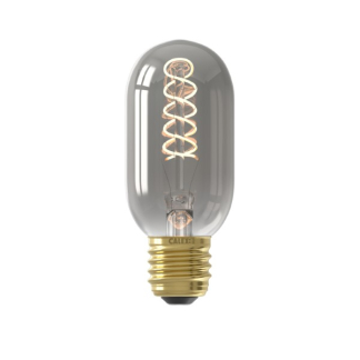 Calex Led lamp E27 | Buis | Calex (4W, 136lm, 1800K, Dimbaar, Titanium) 1001001700 K170202479 - 1